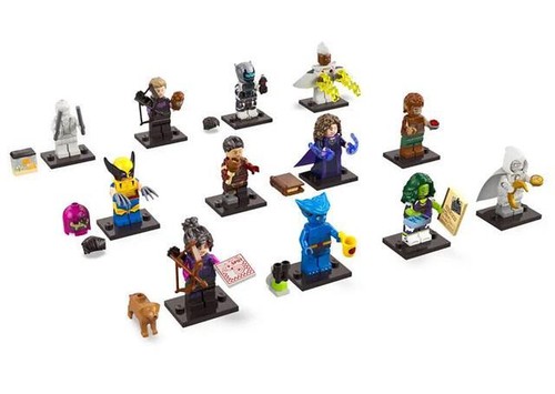 Lego minifigure marvel series - lego,