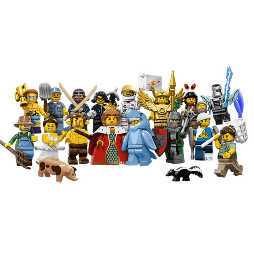 Lego series minifigures - series,