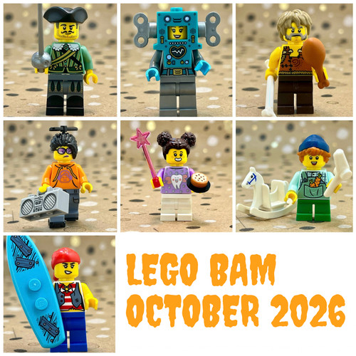 Lego minifigures bam 2026 - bam,