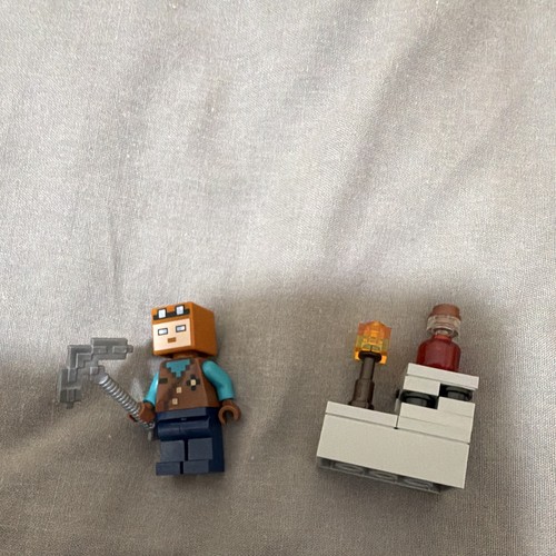 Lego minecraft alex minifigure - lego,