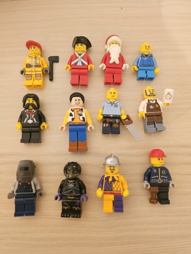 Lego minifigures x12 mixed - lego,