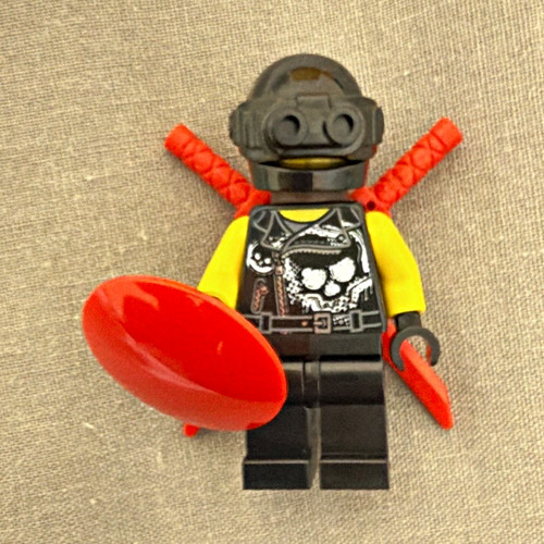 Lego minifigure black - lego,