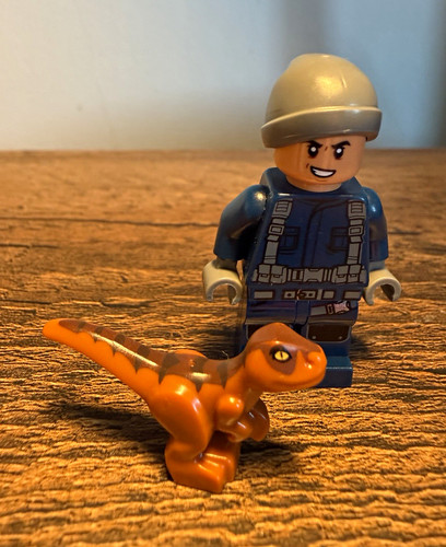 Lego minifigure jurassic - -,