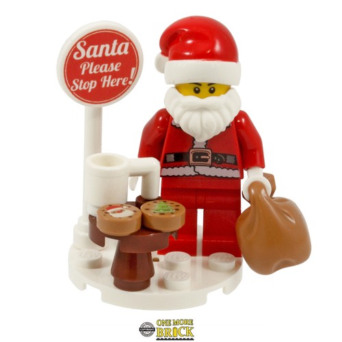 Santa lego minifigure - minifigure, father