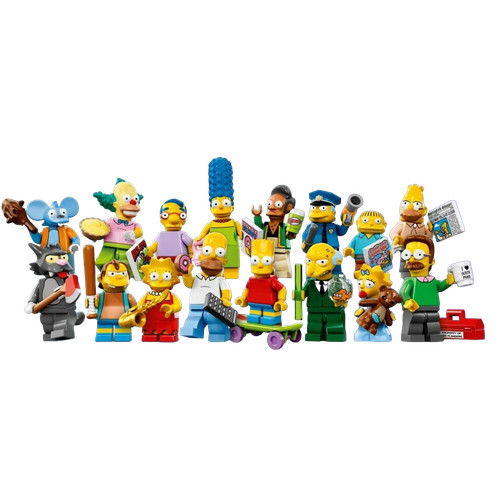 Lego minifigures simpsons - lego,