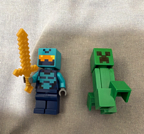 Lego minecraft alex minifigure - lego,