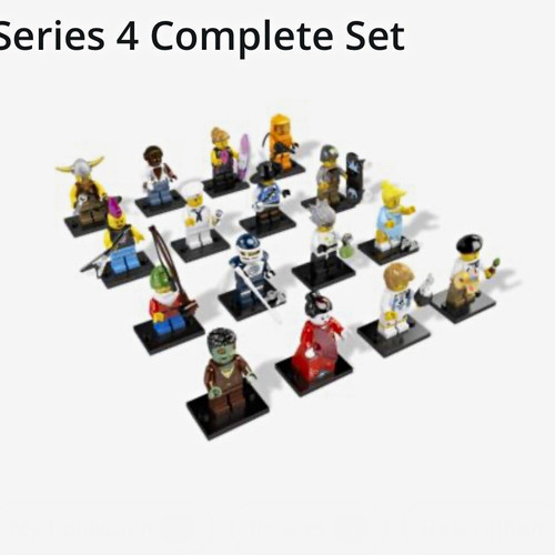 Lego minifigures series - lego, 4