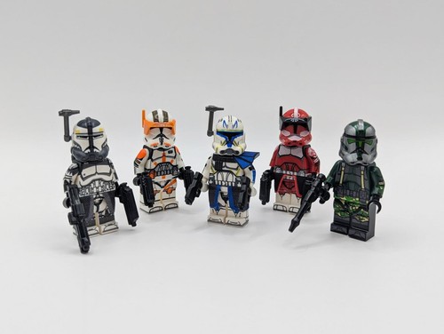 Lego star wars clone commander - star,