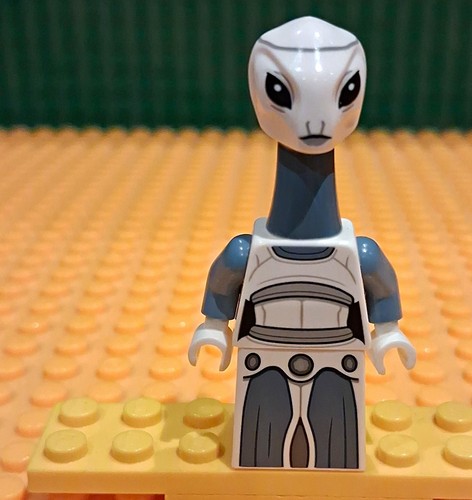 Lego alien minifigure plastic - alien,