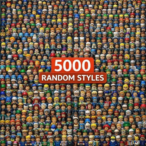 40x minifigures bundle job - minifigures,