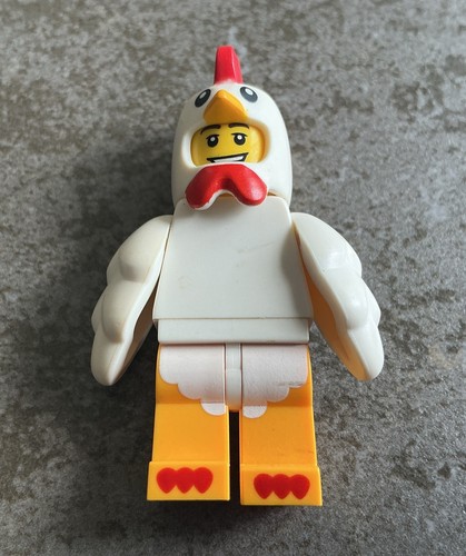 Lego chicken suit - lego, guy