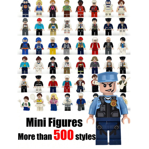 20x lego minifigures - 20x,