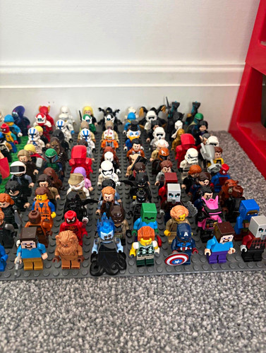 160 lego minifigure mixed - minifigure, job