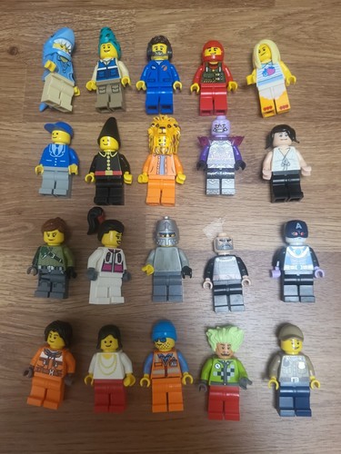 20x lego random minifigures - 20x,