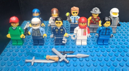 Lego minifigure bundle - bundle, of
