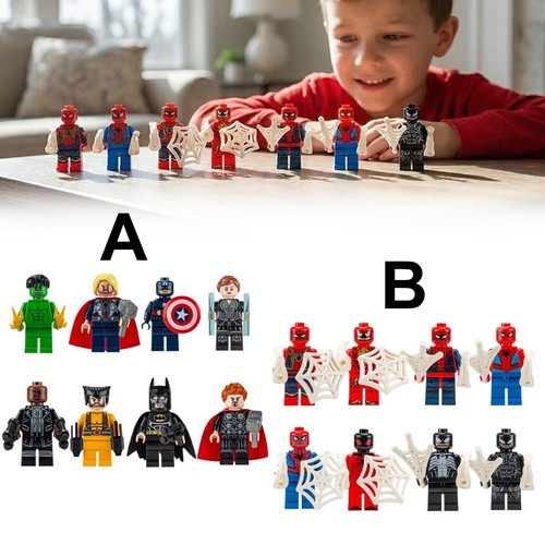 8pcs super hero comic - hero,