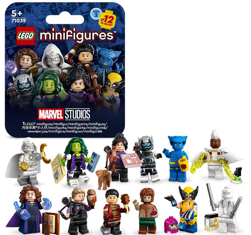 Lego marvel minifigures - marvel, series