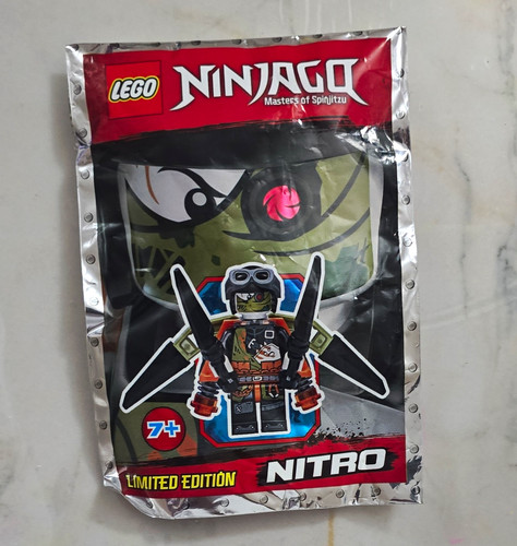 Lego ninjago nitro minifigure - lego,
