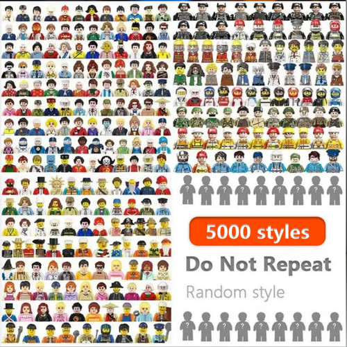 40x minifigures bundle job - ,